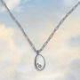 Minimalist Pebble Double Chain Necklace, thumbnail 9 of 12