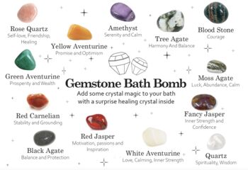 Luxury Gemstone Bath Bombs, 2 of 8