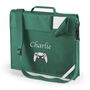 Personalised Embroidered School Book Bag Name And Motif, thumbnail 3 of 10