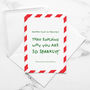 Funny Christmas Birthday Card, You Are So Sparkly, thumbnail 1 of 2