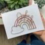 Small Personalised Wire Art Word Rainbow, thumbnail 1 of 5