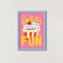 Cake Affirmation Art Print, thumbnail 3 of 9