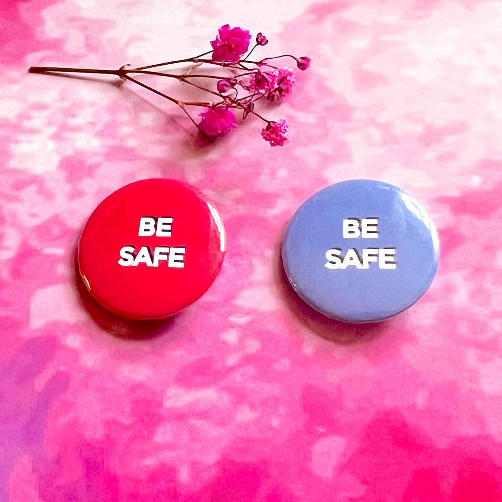 Be Safe Travel Badge Keepsake Bon Voyage Gift, 1 of 6