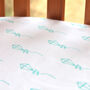 Organic Cotton Cot Bed Sheet, thumbnail 6 of 12