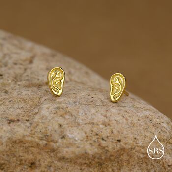 Sterling Silver Ear Stud Earrings, 6 of 12