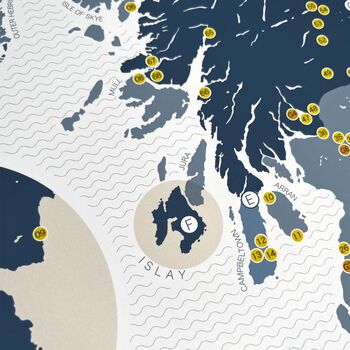 Scotland Whisky Regions And Distillery Map 2023, 7 of 7