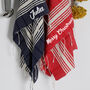 Personalised Handwoven Cotton Kitchen Towel, thumbnail 4 of 9