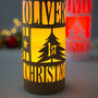 Personalised First Christmas Lantern Decoration 2021, thumbnail 4 of 4