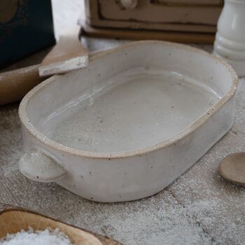 Handbuilt Stoneware Oven To Table Dish, 2 of 4