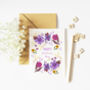 Floral And Botanical Mother's Day Card, thumbnail 1 of 4