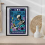 Tarot Style Typographical Print The Overthinker, thumbnail 3 of 6