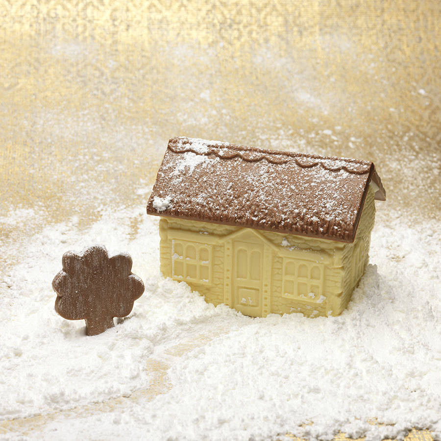 melt and make your own chocolate house by choc on choc