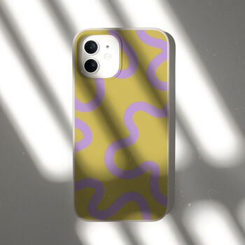 Purple Swirl Eco Friendly Biodegradable Phone Case, 11 of 11