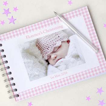 Personalised Christening Book, 3 of 12