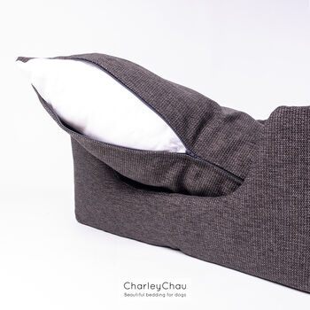 Charley Chau Deep Sided Dog Bed In Weave Ii, 7 of 12