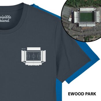 Football Stadium Aerial View Organic Cotton T Shirt, 7 of 12