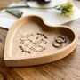 Personalised Heart Shaped Jewellery Tray, thumbnail 1 of 1