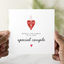 Festive Special Couple Christmas Card, thumbnail 1 of 3