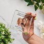 Personalised The Love Between Glass Keepsake For Mum, thumbnail 4 of 4