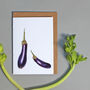 Six Cards With Vegetable Illustrations, thumbnail 4 of 8