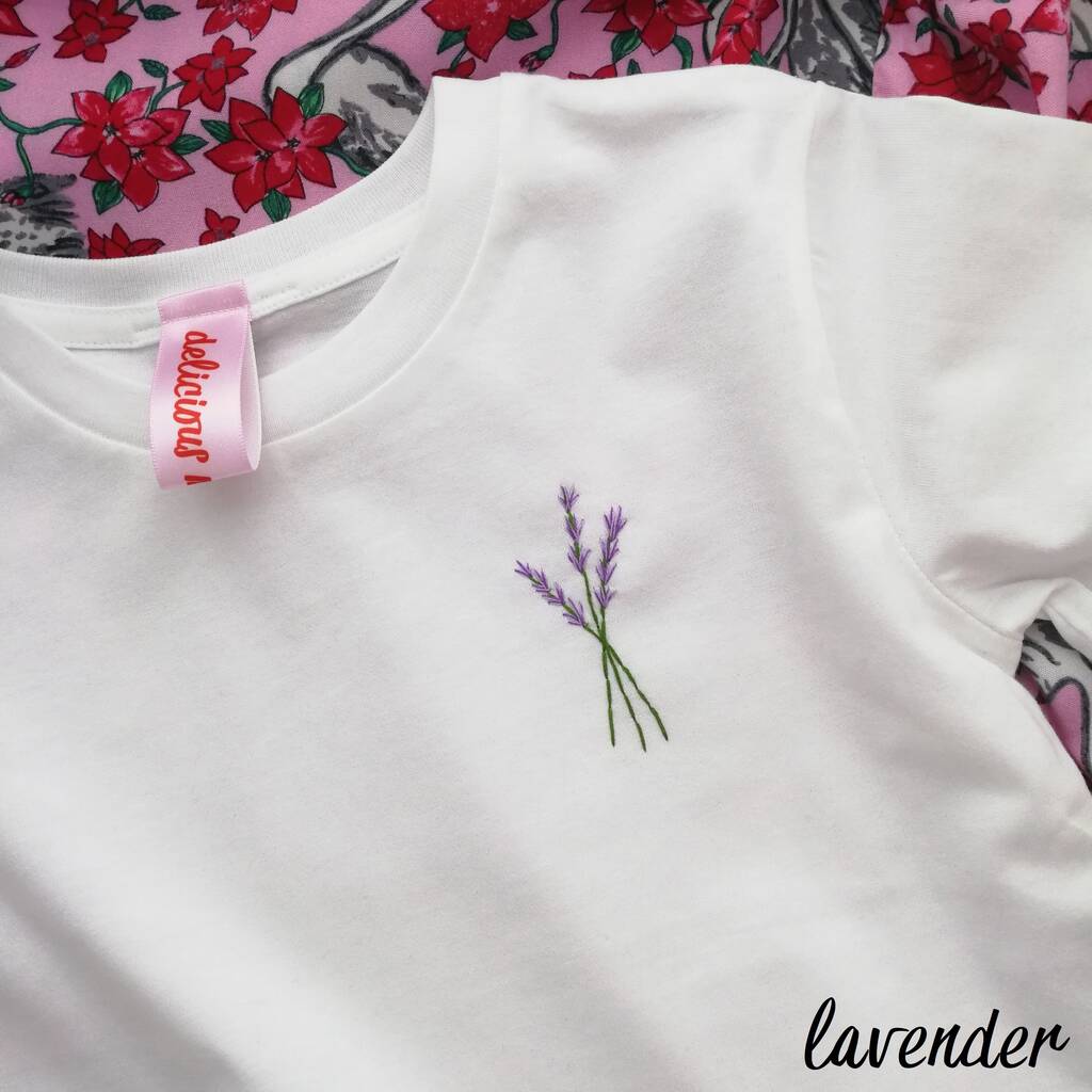 hand embroidered t shirts