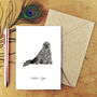 Bob Grey Seal Greetings Card, thumbnail 1 of 7