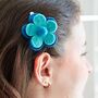 Felt Flower Hair Clip, thumbnail 7 of 8