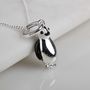 Personalised Solid Silver Penguin Necklace, thumbnail 4 of 6
