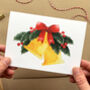Jingle Bells Christmas Card, thumbnail 1 of 4