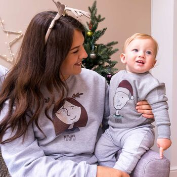Personalised Family Portrait Christmas Jumpers, 7 of 11