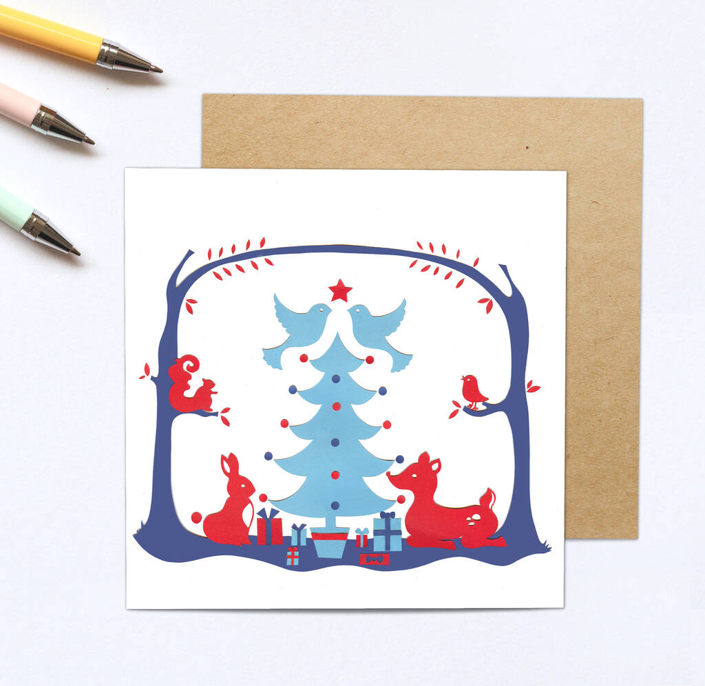 Animal Christmas Card