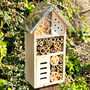 Wood Insect Hotel And Bug Habitat For Garden, thumbnail 1 of 8