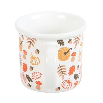 Autumn Leaves And Pumpkins Mug, 3 of 4
