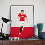 Jadon Sancho Man United Poster, thumbnail 1 of 4