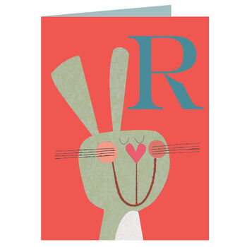 Mini R For Rabbit Card, 4 of 5