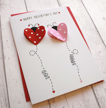 Personalised 3D Love Bug Card, 2 of 2