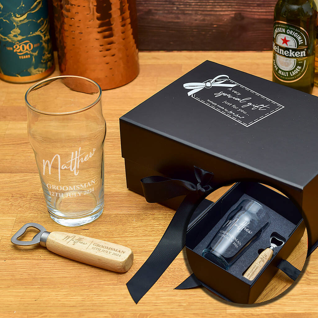 Bottle opener 2024 set box