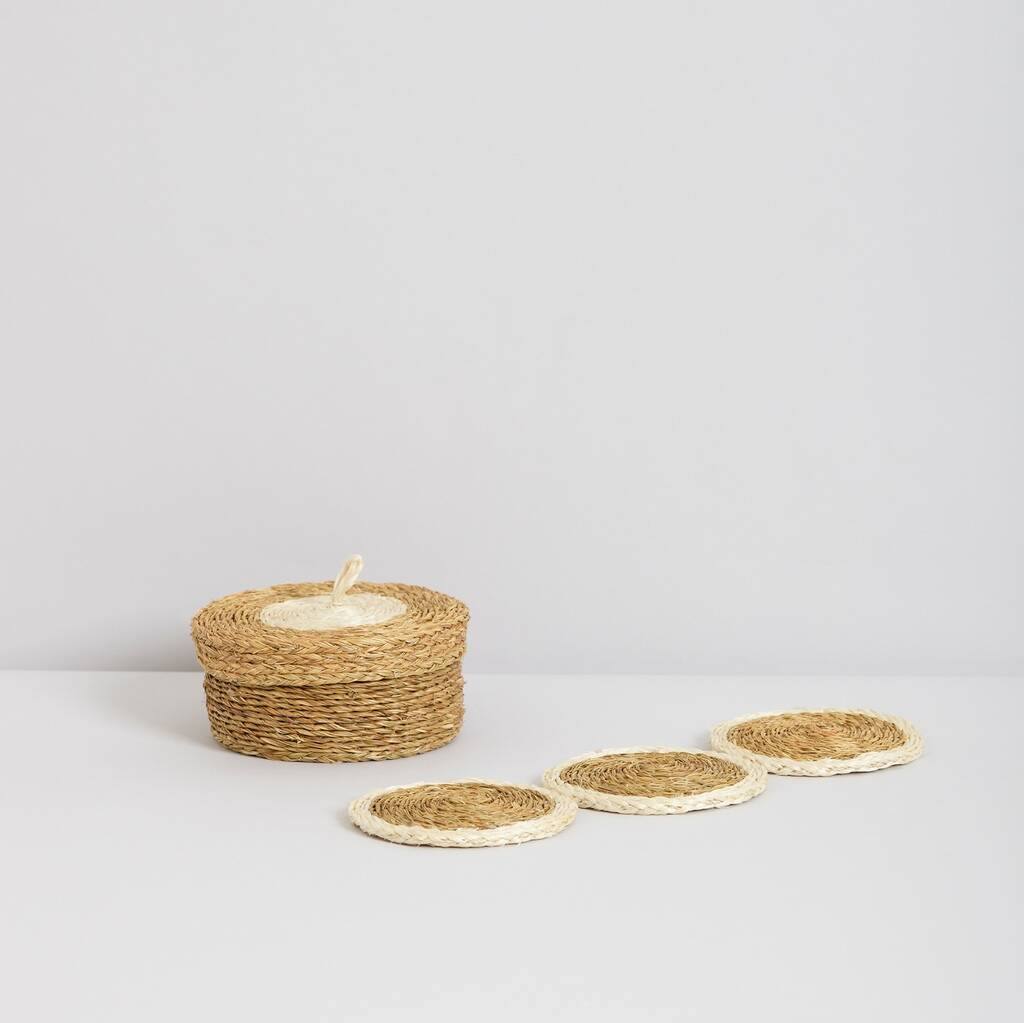 Boxed Coaster Gift Set By Gone Rural UK Ltd