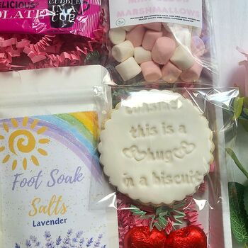 Birthday You Got This Sending Hugs You Are Awesome Treats Gift Box For Her | Happy Smile Birthday Gift, 3 of 12