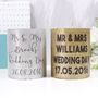Personalised Wedding Metallic Candle Gift, thumbnail 3 of 9