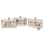 Golfers Triple Hip Flask, thumbnail 6 of 6