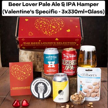Personalised Craft Beer Valentine's Day Hamper, 7 of 12