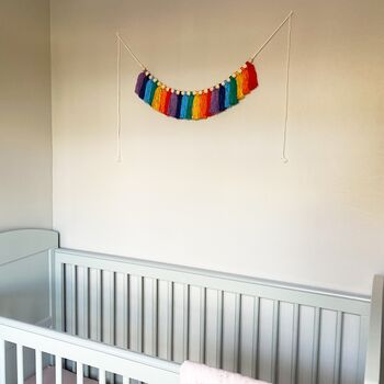 Colourful Beaded Tassel Hanging Garland, 3 of 4