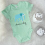 Elephant Dream Big Jungle Babygrow, thumbnail 5 of 12