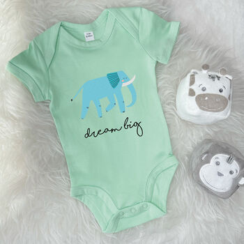 Elephant Dream Big Jungle Babygrow, 5 of 12