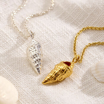 Mini Spiral Shell Necklace, 4 of 7