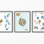 'All About Balance' Gold Leaf Watercolour Print, thumbnail 8 of 9