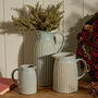 Richmond Washed Stone Pitcher Jug Vases, thumbnail 1 of 6