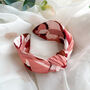 Nude Floral Knot Headband Hair Accessory, thumbnail 4 of 5