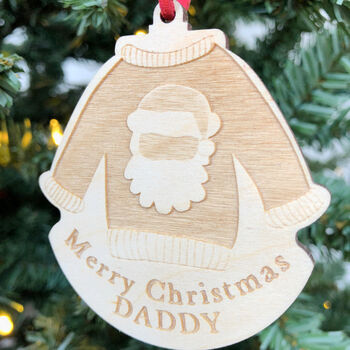 Christmas Jumper Tree Decoration Ornament, 4 of 7